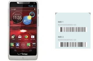 Comment voir le code IMEI dans DROID RAZR M