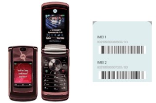 Comment voir le code IMEI dans RAZR2 V9