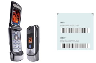 Comment voir le code IMEI dans RAZR V3i