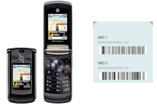 Comment voir le code IMEI dans RAZR2 V9x