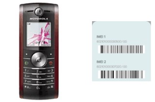 Comment voir le code IMEI dans W208