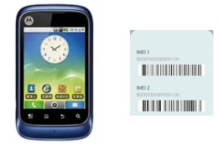 Comment voir le code IMEI dans XT301