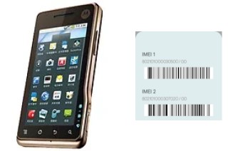 Comment voir le code IMEI dans XT720 MOTOROI