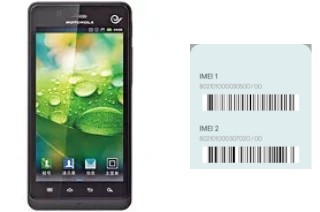 Comment voir le code IMEI dans XT928