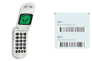 Comment voir le code IMEI dans Motorola V50