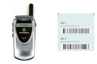 Comment voir le code IMEI dans Motorola V60