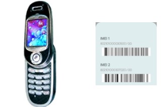 Comment voir le code IMEI dans Motorola V80