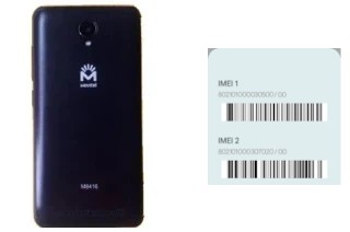 Comment voir le code IMEI dans M8416