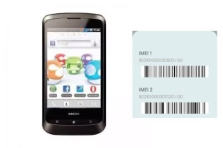 Comment voir le code IMEI dans NX-A895