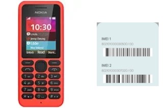 Comment voir le code IMEI dans Nokia 130