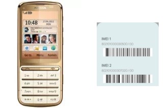 Comment voir le code IMEI dans C3-01 Gold Edition