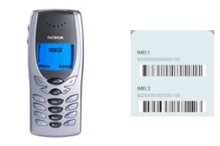 Comment voir le code IMEI dans 8250