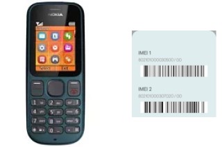 Comment voir le code IMEI dans Nokia 100