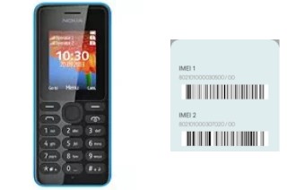 Comment voir le code IMEI dans 108 Dual SIM