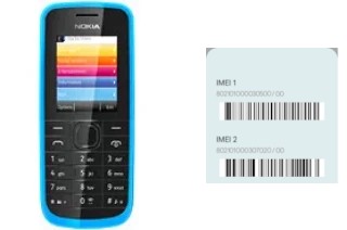 Comment voir le code IMEI dans Nokia 109