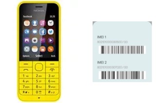 Comment voir le code IMEI dans Nokia 220