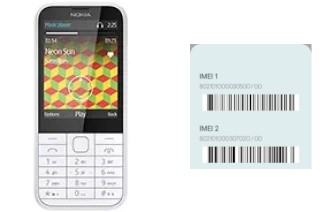 Comment voir le code IMEI dans Nokia 225