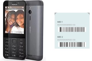 Comment voir le code IMEI dans Nokia 230