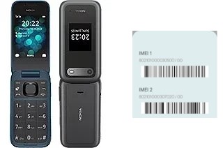 Comment voir le code IMEI dans 2660 Flip