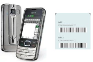 Comment voir le code IMEI dans 6208c