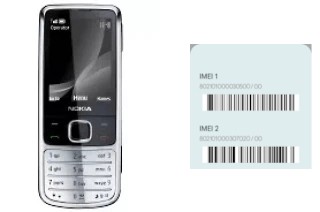 Comment voir le code IMEI dans 6700 classic