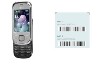 Comment voir le code IMEI dans 7230