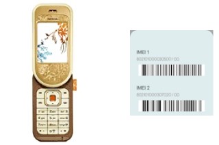 Comment voir le code IMEI dans 7370