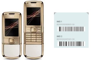 Comment voir le code IMEI dans 8800 Gold Arte