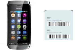 Comment voir le code IMEI dans Asha 309