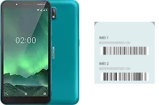 Comment voir le code IMEI dans Nokia C2