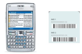 Comment voir le code IMEI dans Nokia E62