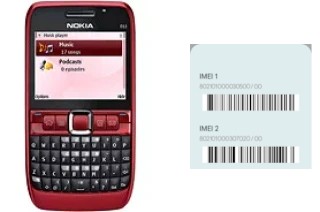 Comment voir le code IMEI dans Nokia E63