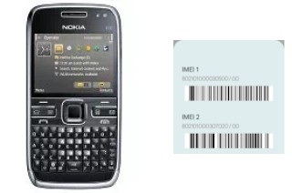 Comment voir le code IMEI dans Nokia E72