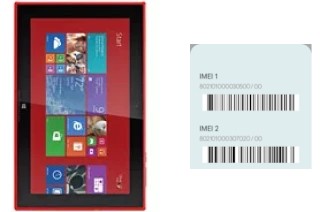 Comment voir le code IMEI dans Lumia 2520