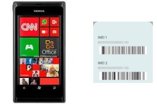 Comment voir le code IMEI dans Lumia 505