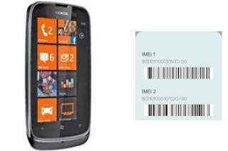 Comment voir le code IMEI dans Lumia 610 NFC