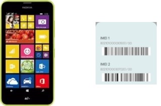 Comment voir le code IMEI dans Lumia 636