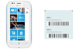 Comment voir le code IMEI dans Lumia 710