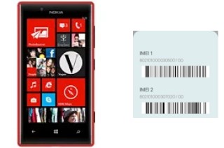 Comment voir le code IMEI dans Lumia 720