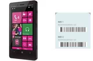 Comment voir le code IMEI dans Lumia 810