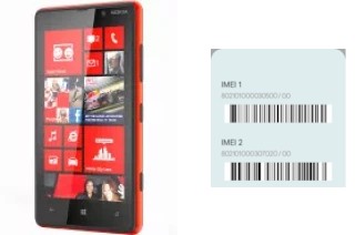 Comment voir le code IMEI dans Lumia 820