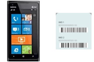 Comment voir le code IMEI dans Lumia 900 AT&T