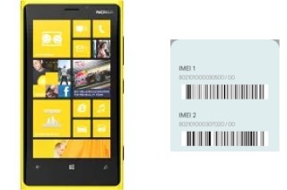 Comment voir le code IMEI dans Lumia 920