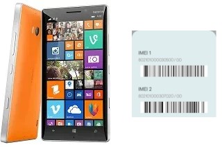 Comment voir le code IMEI dans Lumia 930