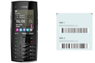 Comment voir le code IMEI dans X2-02