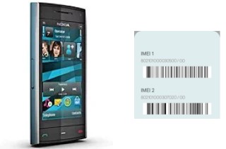 Comment voir le code IMEI dans X6 8GB