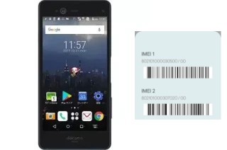 Comment voir le code IMEI dans F-01K