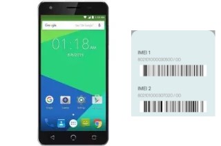 Comment voir le code IMEI dans NUU Mobile N5L