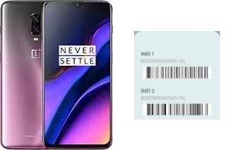 Comment voir le code IMEI dans OnePlus 6T