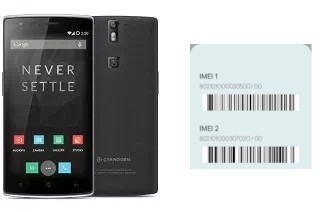 Comment voir le code IMEI dans OnePlus One